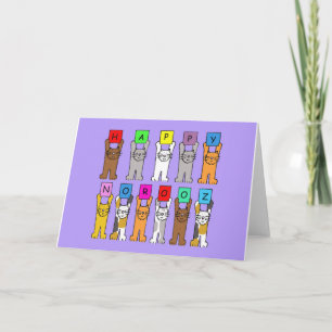 Happy Norooz Cats Holiday Card