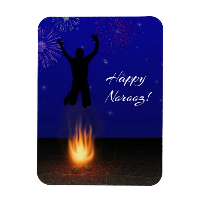 Happy Norooz Chahar-Shanbeh-Suri Magnet (Vertical)