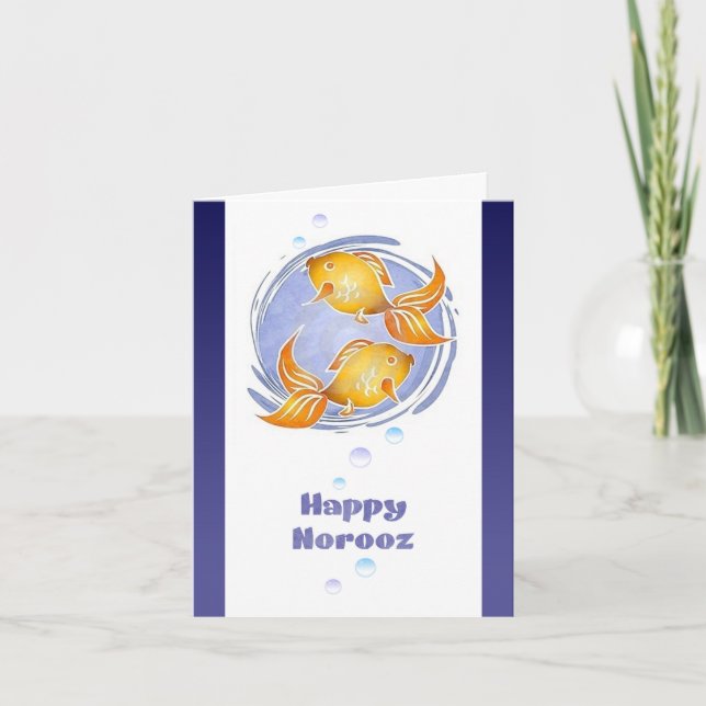 Happy Norooz Persian New Year Card (Front)