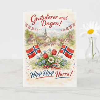 Happy Norway Constitution Day - 17 Mai Syttende Card