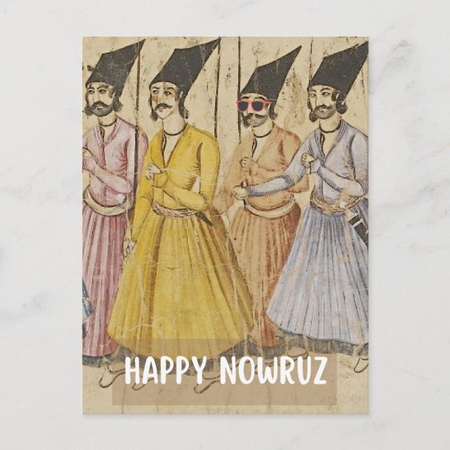 Happy nowruz card - Persian (iranian) new year (Front)