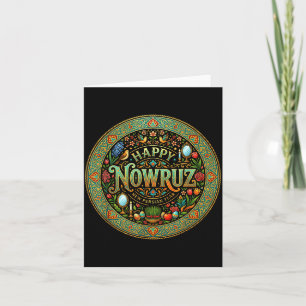 Happy Nowruz for Persian New Year Norooz Men Women Card