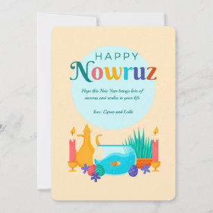 Happy Nowruz  Holiday Card