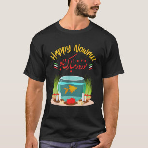 Happy Nowruz Kurdistan Pakistan And Iran New Year T-Shirt