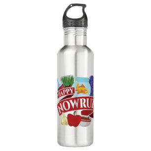 Happy Nowruz Persian New Year 710 Ml Water Bottle