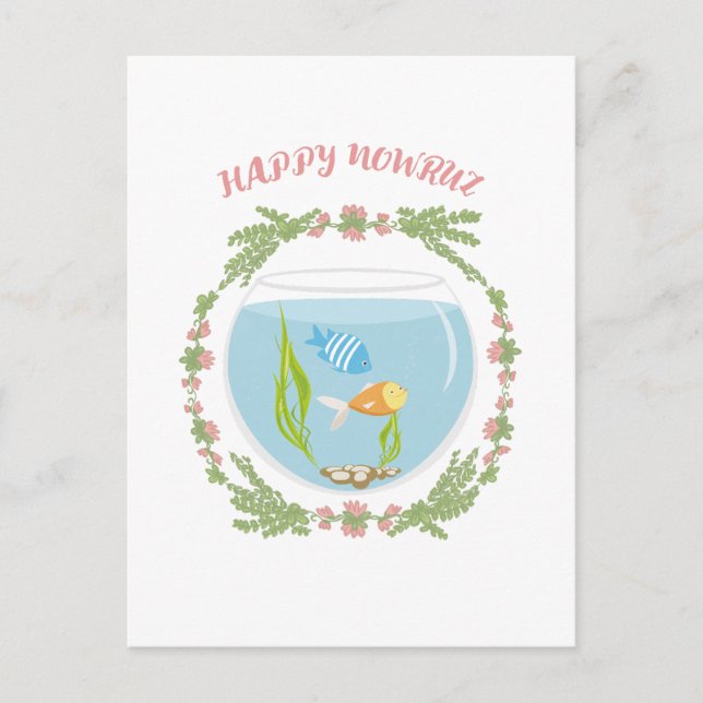 Happy Nowruz Postcard (Front)