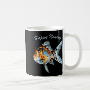 Happy Nowruz Shubunkin Goldfish Persian New Year P Coffee Mug