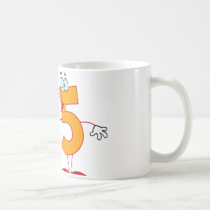 Happy Number 45 Coffee Mug