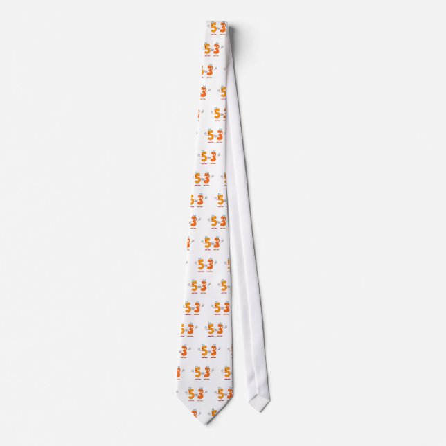 Happy Number 53 Tie (Front)