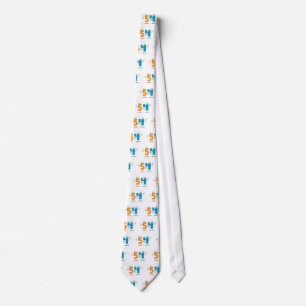Happy Number 54 Tie