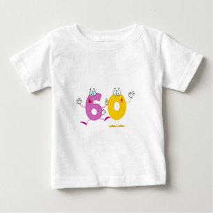 Happy Number 60 Baby T-Shirt