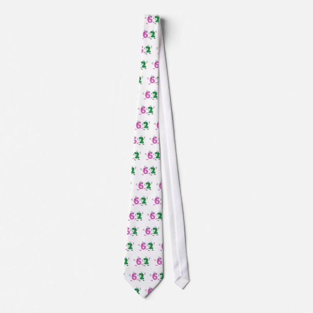 Happy Number 62 Tie (Front)