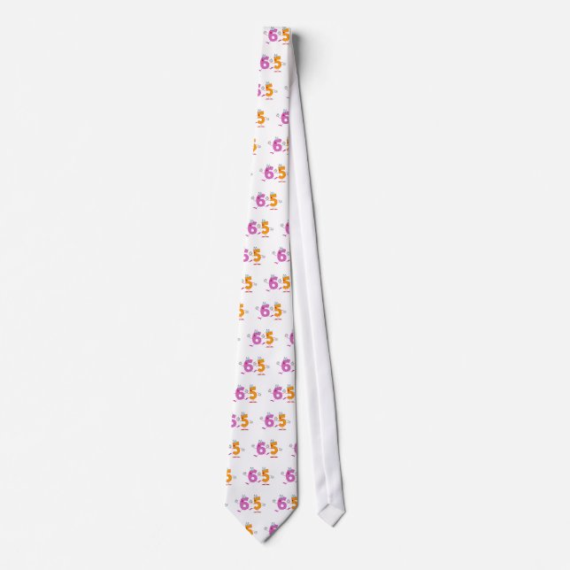 Happy Number 65 Tie (Front)