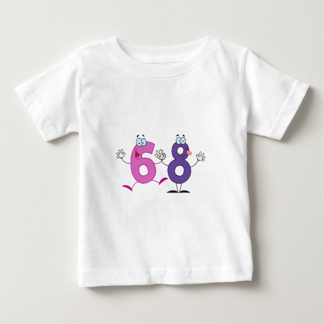 Happy Number 68 Baby T-Shirt (Front)