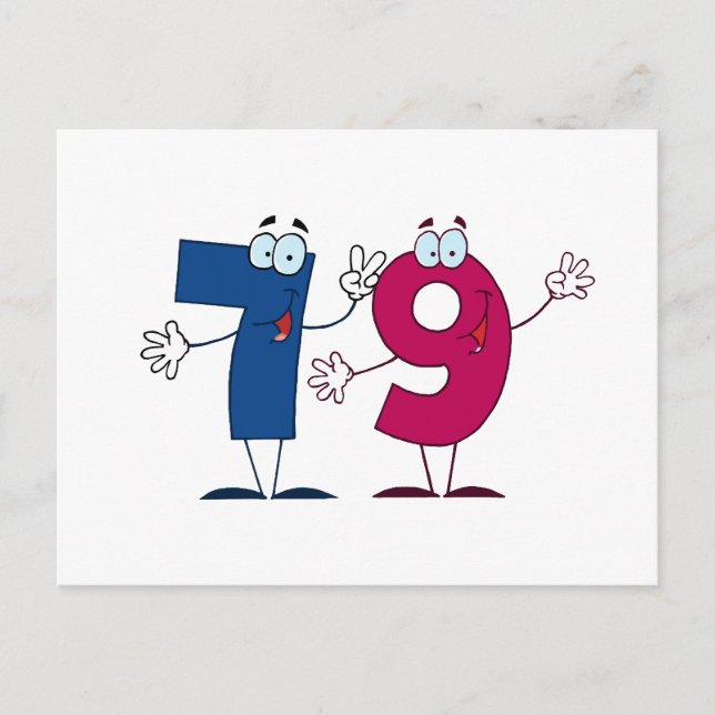 Happy Number 79 Postcard (Front)