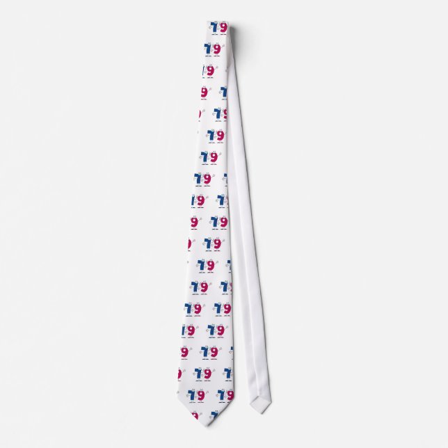 Happy Number 79 Tie (Front)