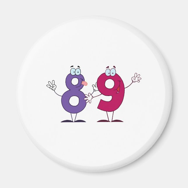 Happy Number 89 Magnet (Front)