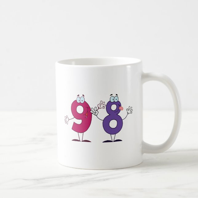 Happy Number 98 Coffee Mug (Right)