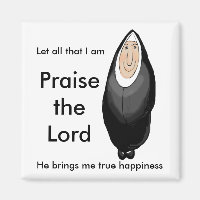 Happy nun