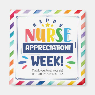 Happy nurse appreciation week magnet
