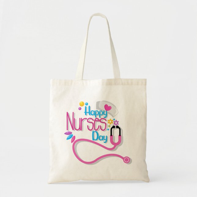 Happy Nurse Day  Tote Bag (Front)