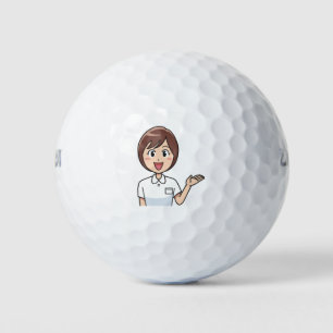 Happy Nurse Golf Balls