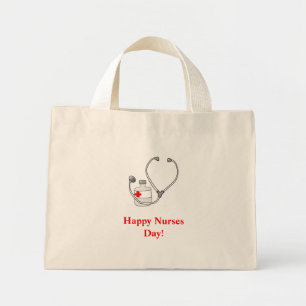 Happy Nurses Day!-bag Mini Tote Bag