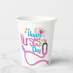 Happy Nurses Day  Coffee Mug Paper Cups