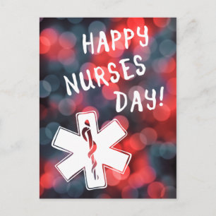 happy nurses day postcard