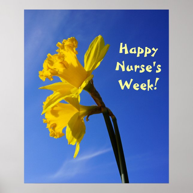 Happy Nurse's Week! art prints posters Nursing (Front)