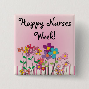 Happy Nurses Week Buttons