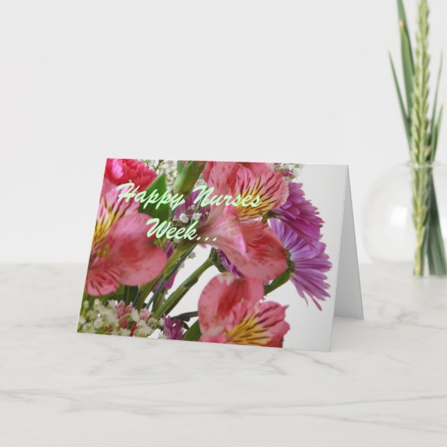 Happy Nurses Week! Holiday Card (Front)