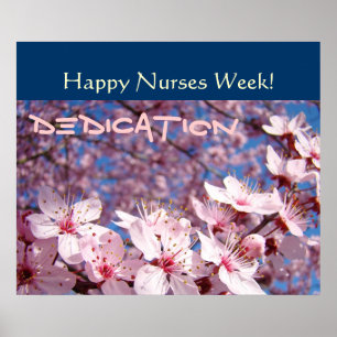Happy Nurses Week posters Dedication Nursing