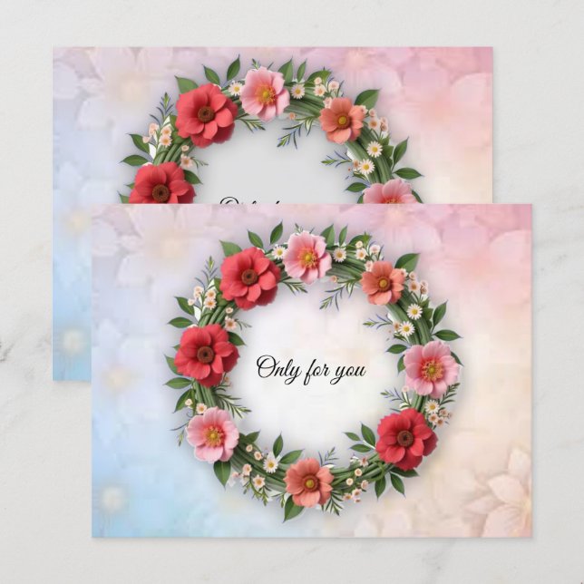 Happy occasion postcard (Front/Back)