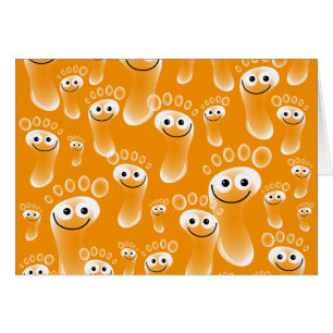 Happy Orange Feet