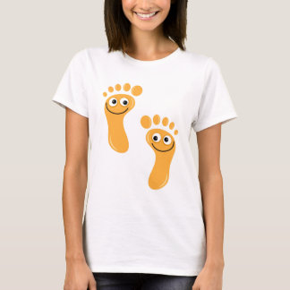 Happy Orange Feet T-Shirt