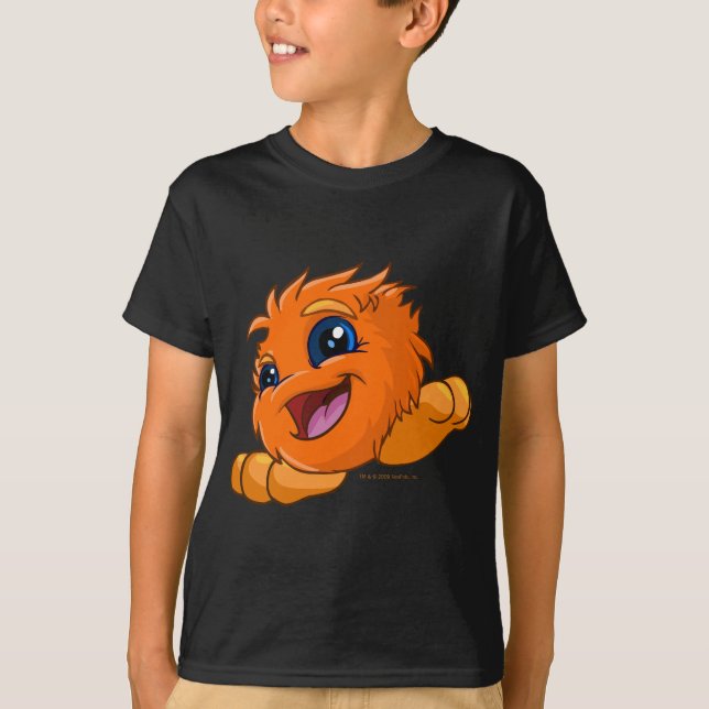 Happy orange JubJub T-Shirt (Front)