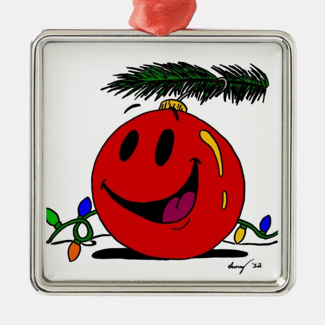 Happy Ornament Ornament (Front)