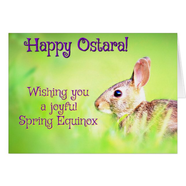 Happy Ostara (Front Horizontal)