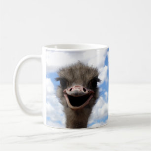 Happy Ostrich Coffee Mug