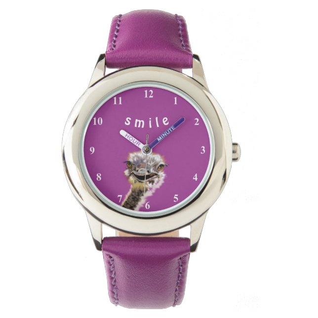 Happy Ostrich Watch (Front)
