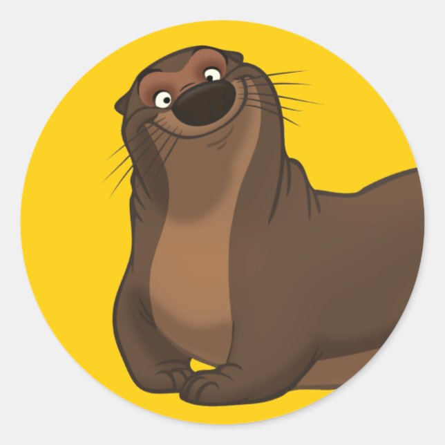 Happy Otter Stickers (Front)
