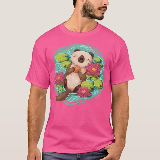Happy Otter T-Shirt (Front)