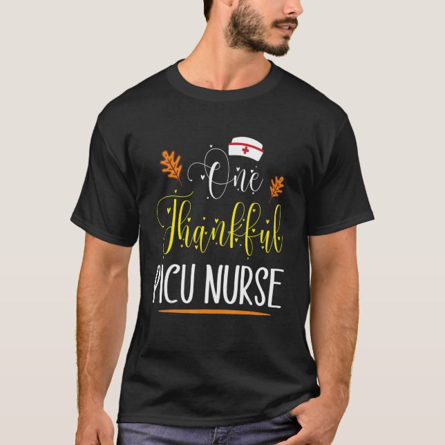 Happy Our Thanksgiving Day Patients One Thankful P T-Shirt (Front)