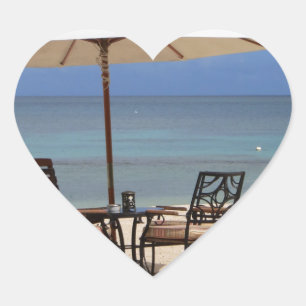 Happy Out Heart Sticker