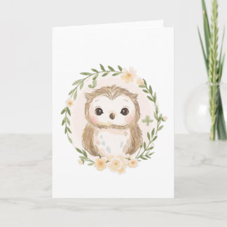 Happy Owl Card