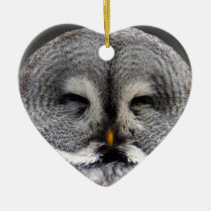 Happy Owl Ceramic Tree Decoration