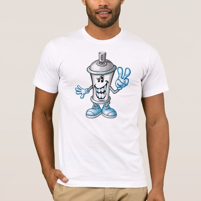 Happy paint spray T-Shirt (Front)