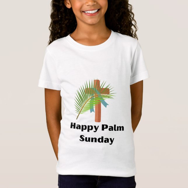  Happy Palm Sunday T-Shirt (Front)