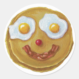 Happy Pancake Sticker